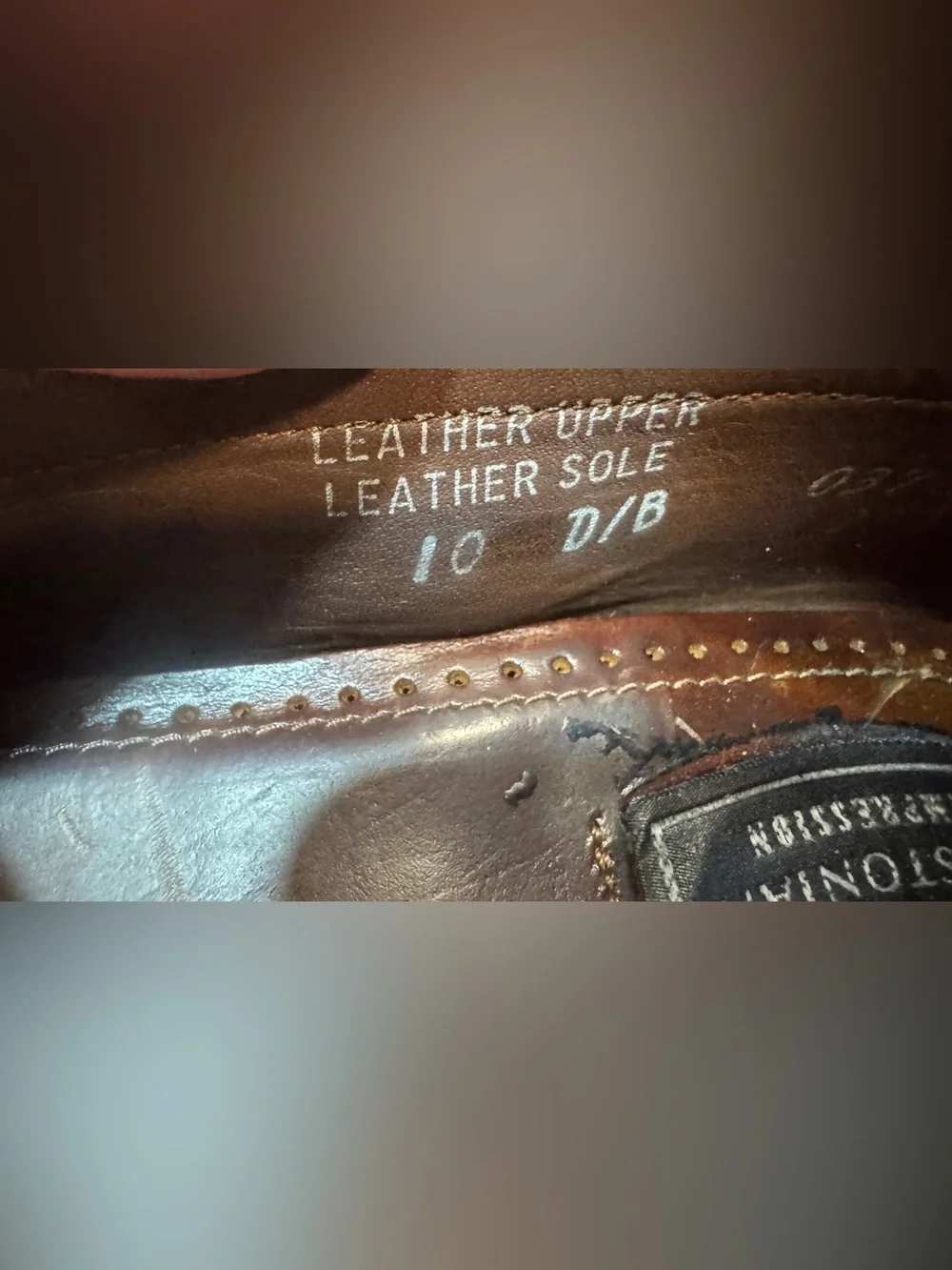 Bostonian Classic Men's Brown Leather Penny Loafers Size 10 D/M